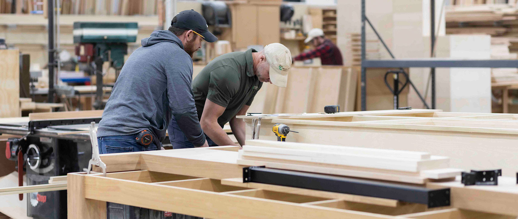 Texas Wood Mill Cabinets showroom